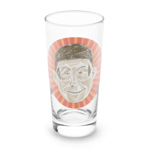 メガネ屈折おじさん Long Sized Water Glass