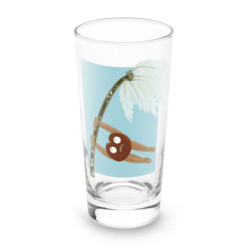 ヤシの木とリップちゃん Long Sized Water Glass