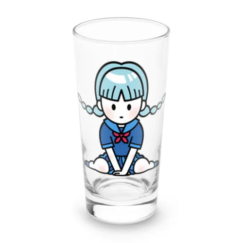 B J K Long Sized Water Glass