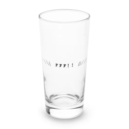 ＼＼\    ꐕ ꐕ ꐕ！！   //／／ Long Sized Water Glass