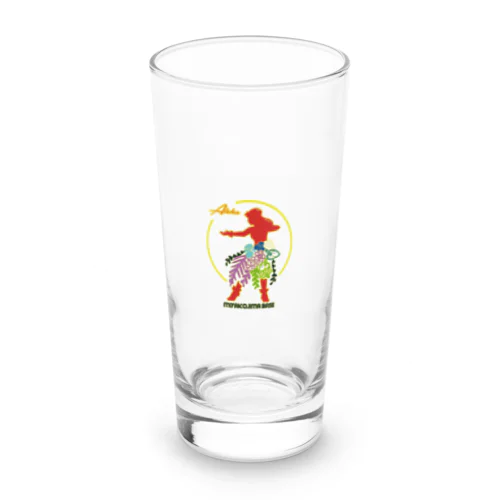 南国の宮古島フラダンサー Long Sized Water Glass