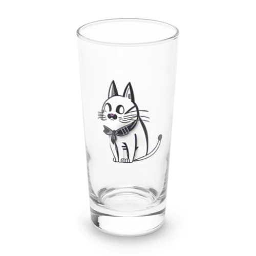 ダンディー猫さん Long Sized Water Glass