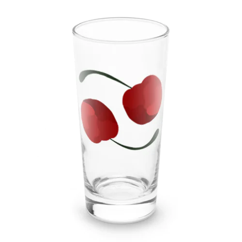 yin&yang cherry cups Long Sized Water Glass