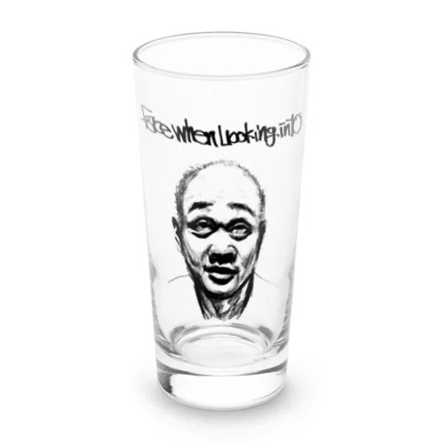 覗き顔シリーズ Long Sized Water Glass