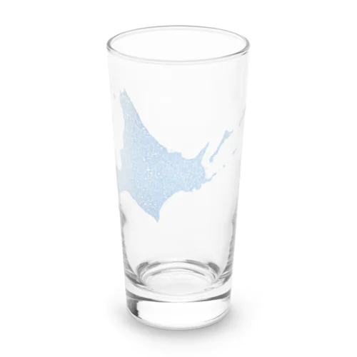 北海道_TextMap_青色グラデーション Long Sized Water Glass