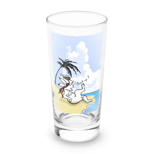 海賊になった鳥獣戯画☆カラー版 Long Sized Water Glass