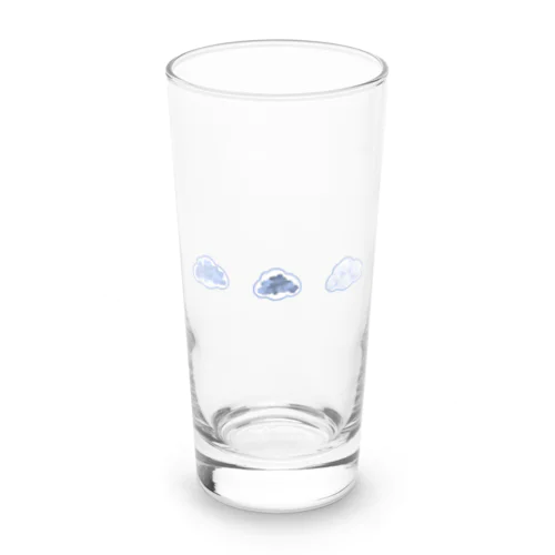 くもくもくもり Long Sized Water Glass