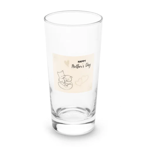 助け合いのネコ魂 Long Sized Water Glass