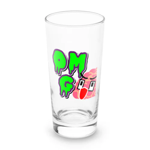 Zombie-Sun Channel公式オリジナルキャラ「脳ミソくん」グッズ Long Sized Water Glass