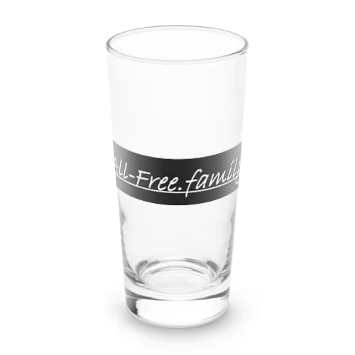 All-Free.family ロゴ Long Sized Water Glass