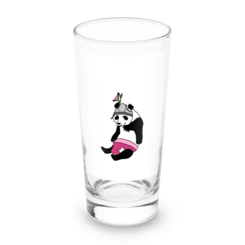 パンツが大好きなパンダ Long Sized Water Glass