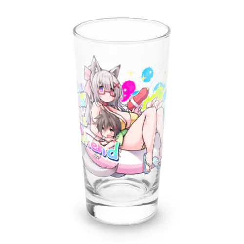 おきつねおねえさんと少年 Long Sized Water Glass