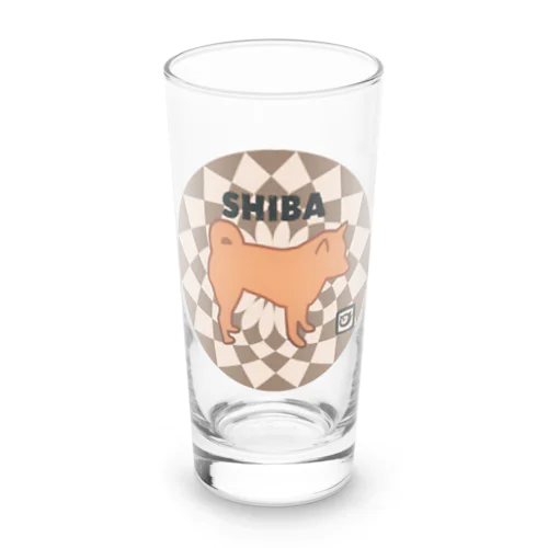 忍犬やまと印のSHIBAさん Long Sized Water Glass