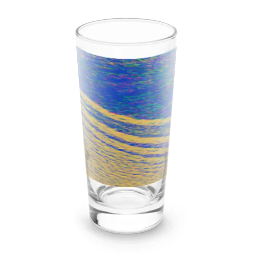 波打ち際（夕暮れ） Long Sized Water Glass