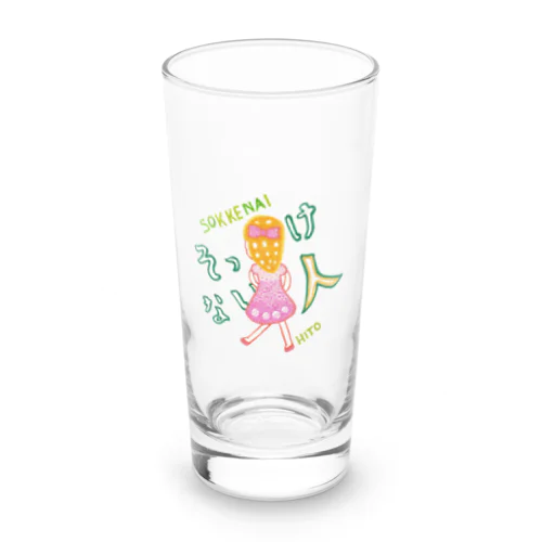 中野はにオリジナルグッズ「そっけない人」 Long Sized Water Glass