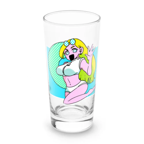 夏のお姉さん Long Sized Water Glass