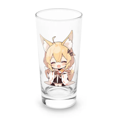 ミコン (Mikon) ver.1 狐の神様、きつね、キツネ Long Sized Water Glass