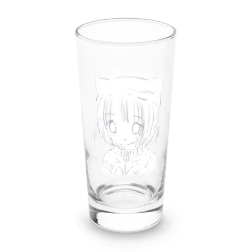 ふわねこ・しんどろ～む Long Sized Water Glass