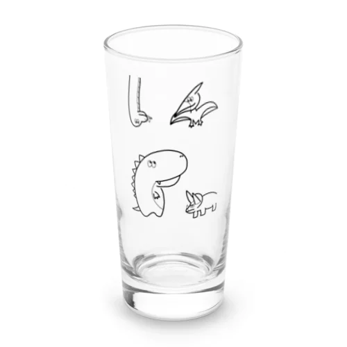 キョウリュウさんたち Long Sized Water Glass