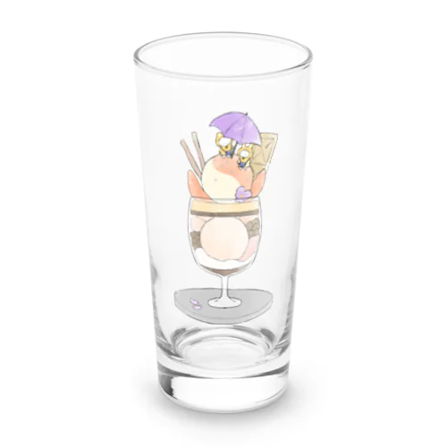 うさぎとクマ・6月のパフェの日 Long Sized Water Glass