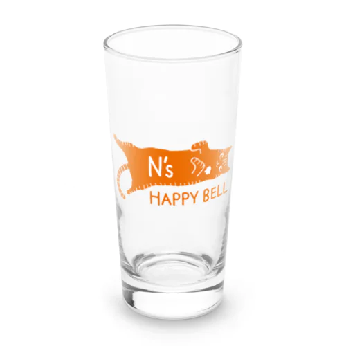 N's HAPPY BELL（ロゴ） ロンググラス