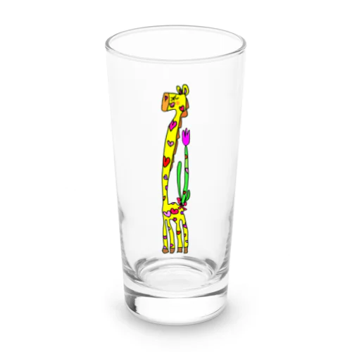 超絶福キリン🦒 Long Sized Water Glass