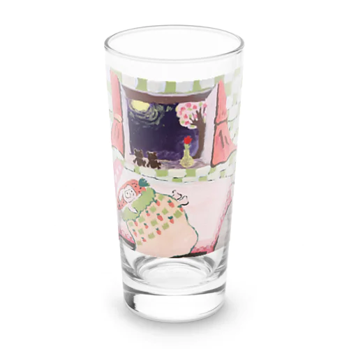 うさぎのパジャマを着て Long Sized Water Glass