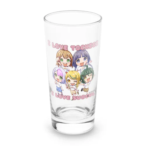 サブカルは栃木を救うんだよ！シリーズ Long Sized Water Glass