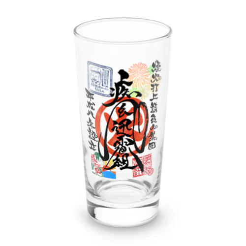 疾風迅雷組御車印グッズ Long Sized Water Glass