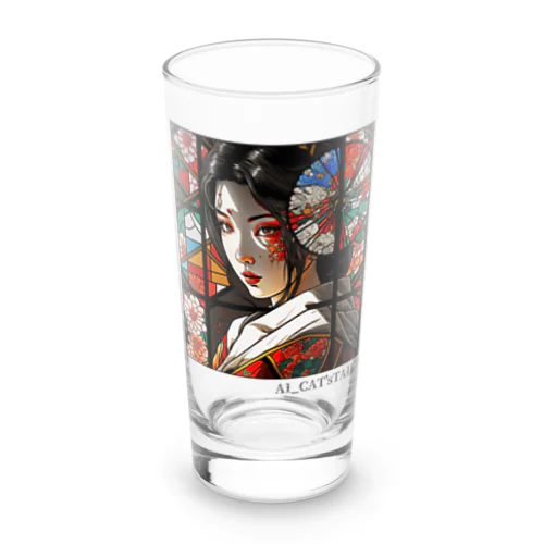 AI_CAT'sTAIL　大正美女 Long Sized Water Glass