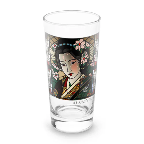 AI_CAT'sTAIL　大正美女 Long Sized Water Glass