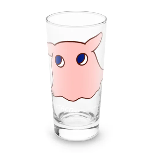 メンタコ(文字白) Long Sized Water Glass