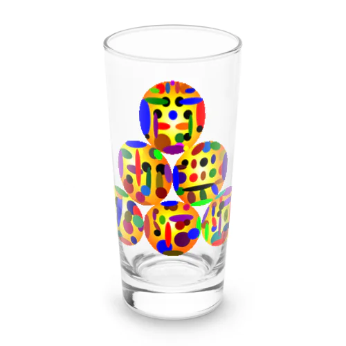 〇文字『南無阿弥陀仏h.t.』 Long Sized Water Glass