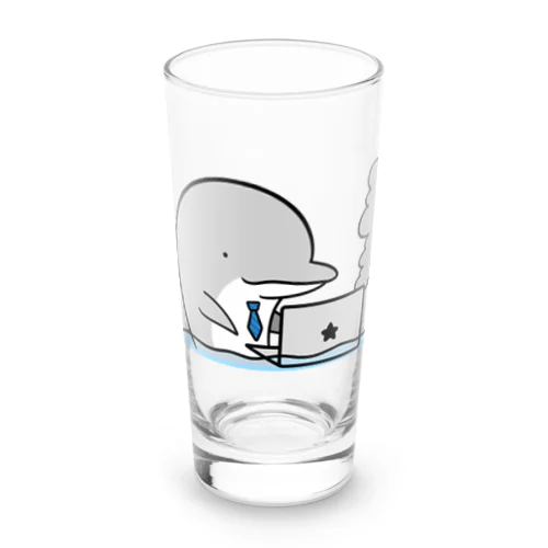 会社員イルカ Long Sized Water Glass