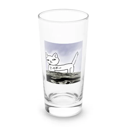 宇宙ねこ Long Sized Water Glass