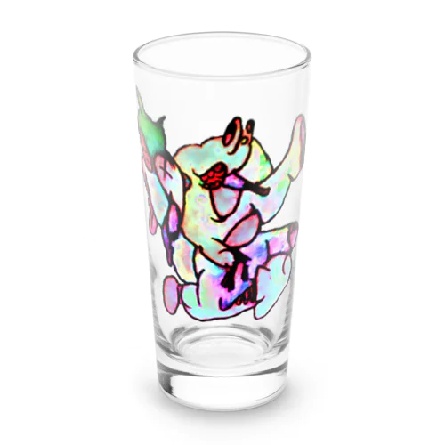 ぬいぐるみの彫師 Long Sized Water Glass