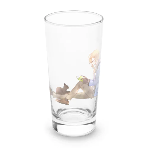 黒猫ちゃんへレインさんの朗読 Long Sized Water Glass