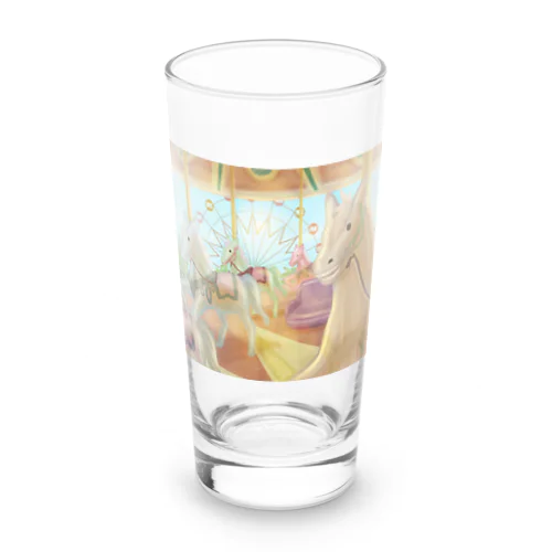 観覧車とメリーゴーランド Long Sized Water Glass