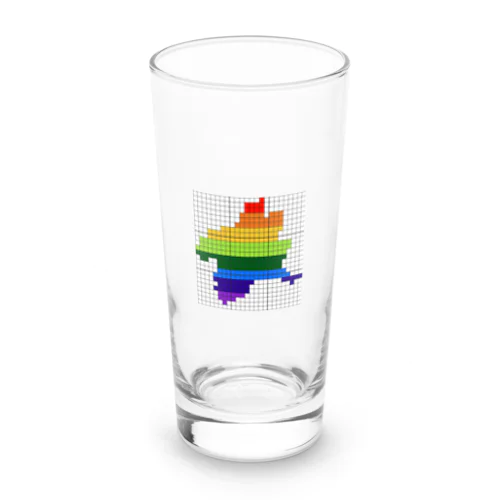 ドット絵ぐんま24 レインボー Long Sized Water Glass