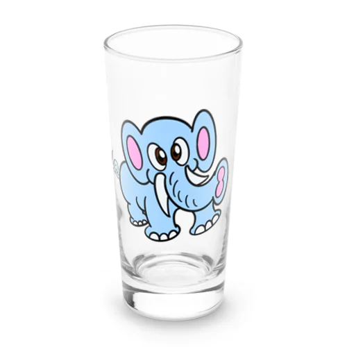0001・青いぞうさん（じゅうにブランド） Long Sized Water Glass