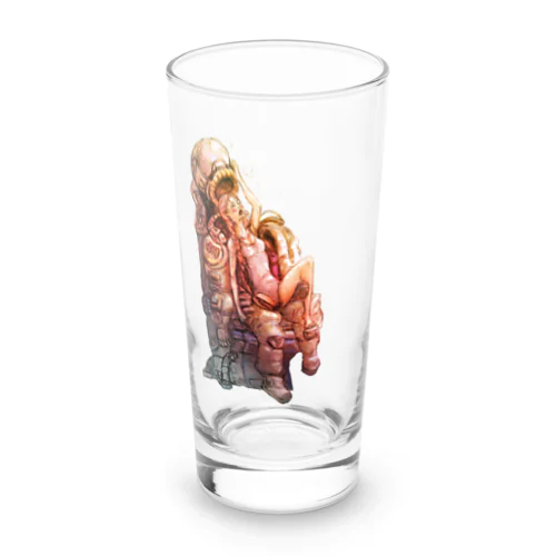 space girl Long Sized Water Glass