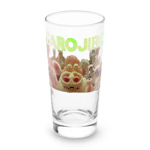 COLORFUL POPCORN MONSTERS by AI Long Sized Water Glass