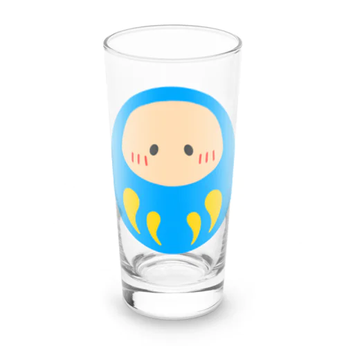 青だるま Long Sized Water Glass