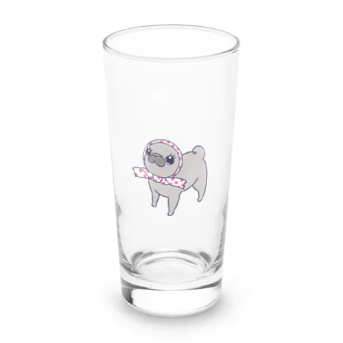 パグのおはぎ Long Sized Water Glass