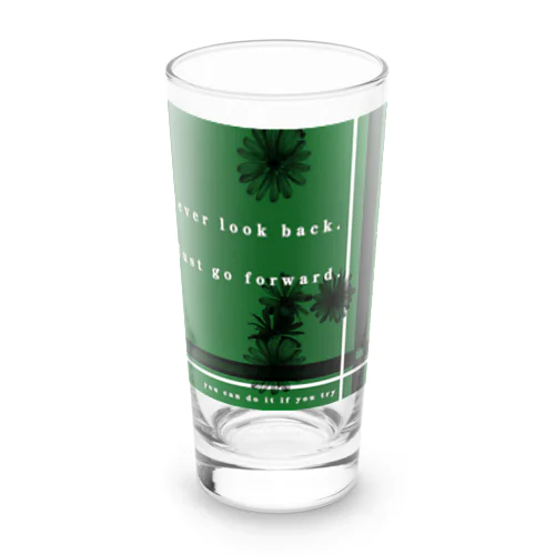 Just go forward(前進のためだけに) Long Sized Water Glass