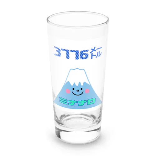 富士山 ミナナロ 3776m Long Sized Water Glass