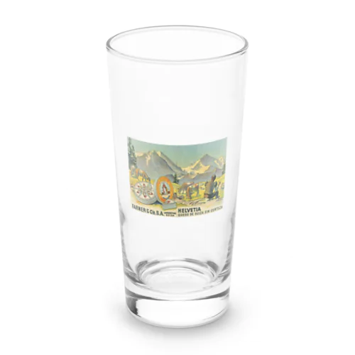 スペインで販売されたスイスチーズ 1950年代　リトグラフ Long Sized Water Glass