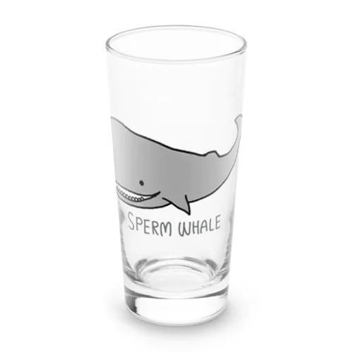 ゆるふわマッコウクジラ Long Sized Water Glass