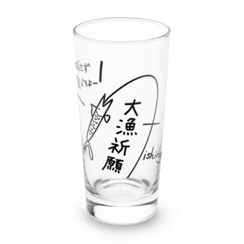 大漁祈願 Long Sized Water Glass