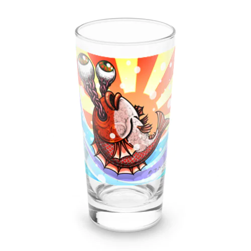 目・出・鯛… めでたい！[Celebrations!] Long Sized Water Glass